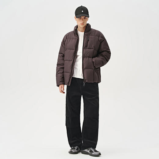 714street山系户外防风徒步登山棉服男士秋冬季新款宽松短阔外套 商品图2