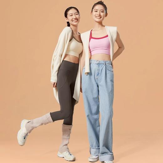 跃牌【美西西系列】无缝一体式胸垫高强度运动内衣瑜伽背心WX547 商品图4