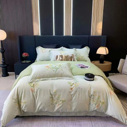 【YW】无忧购韩系温柔印花加厚磨毛居家床品四件套YZ311024154（截单后7天发货) 商品图2
