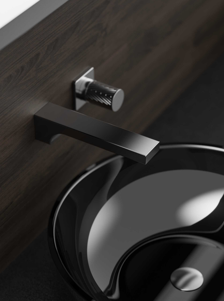 全铜暗装面盆龙头（3001）