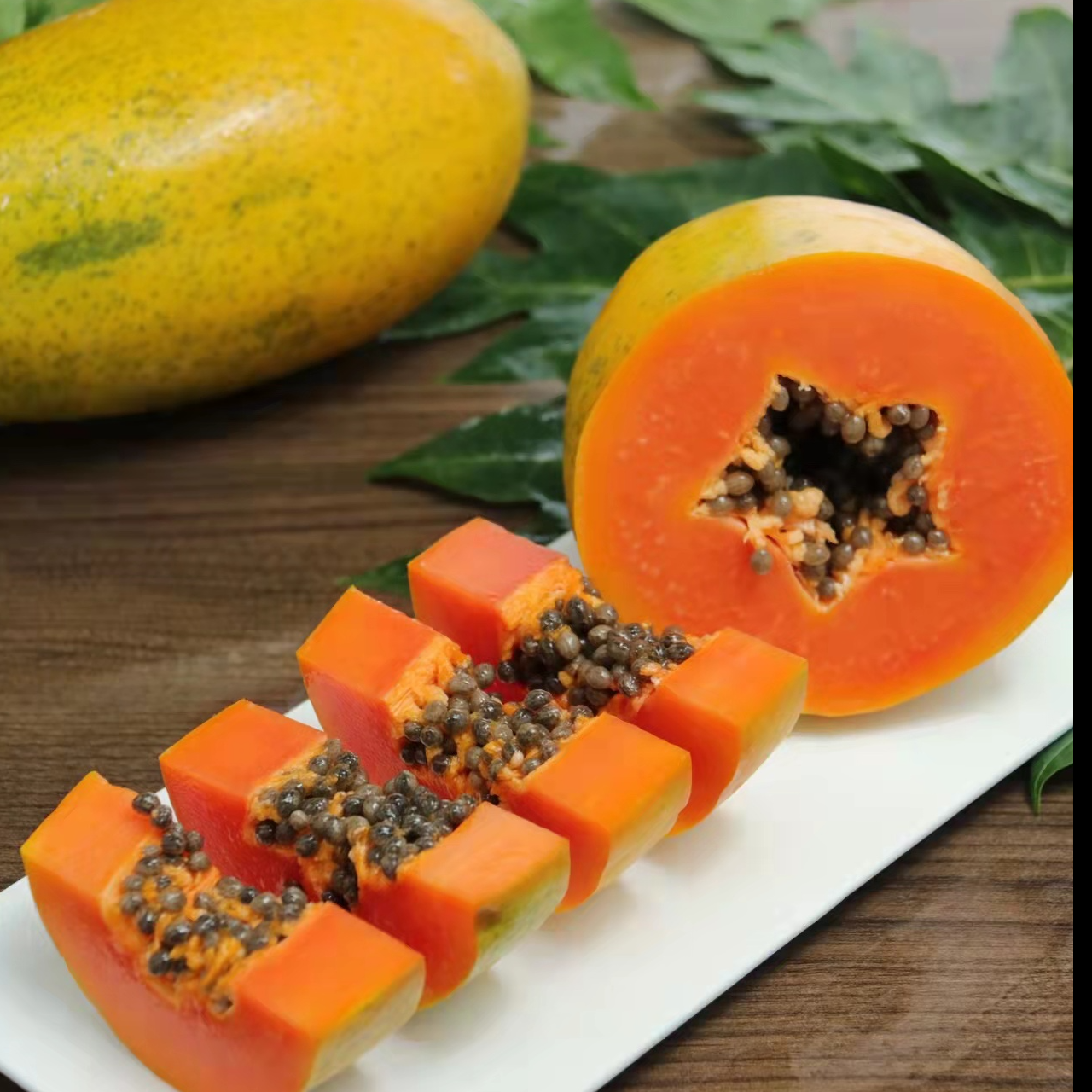 【红心冰糖木瓜】 肉厚多汁 软糯香甜 现摘现发 4.5-5斤装