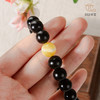 蜜蜡顶珠角乌家具老料制手串直径1.1cm 商品缩略图6
