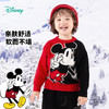 迪士尼【米奇撞色针织衫】24秋冬新款男童毛衣软糯亲肤线衫时尚套头衫ZD3DS046 商品缩略图0