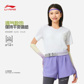 李宁专业跑步系列女子速干透气短袖T恤ATSU060