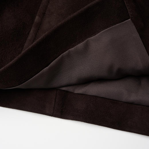 ROMI STUDIO“棕标甄选” 非洲进口混种羊皮绒面西装皮衣431PS036 商品图2