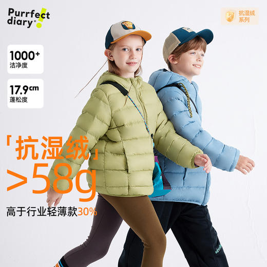 【不怕脏的羽绒服  黑科技三防面料】 90%白鸭绒 赠收纳袋 PDWT2407 商品图0