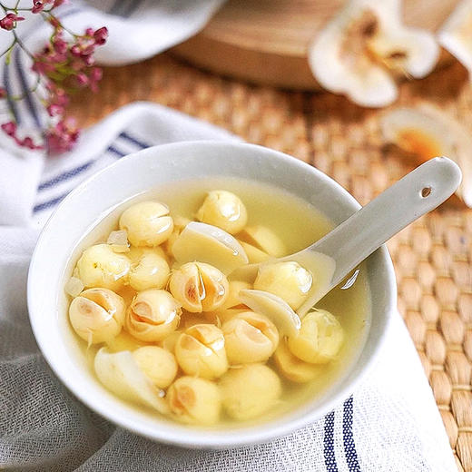 2025年新『洪湖老莲子』清香饱满，粉糯绵密，无硫熏、不漂白！自然成熟，物理脱壳，免浸泡、易炖煮！ 商品图12