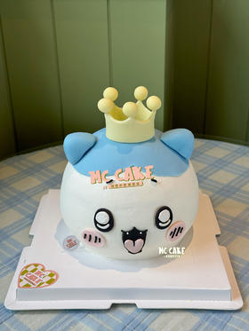 chiikawa小八立体头像蛋糕