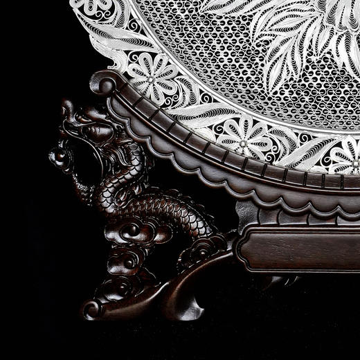 子佩集S999银纯手工制作【花蝶绮梦】花丝盘大师工坊原创设计【DWFG】蝶舞富贵2409 商品图3