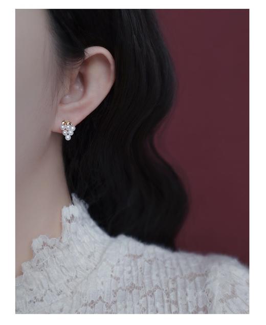 7DAYS美丽珍珠葡萄耳钉 商品图4