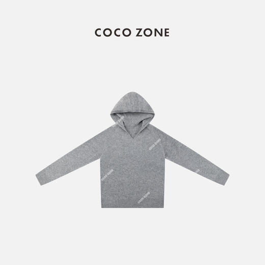 COCO ZONE 简约套头长袖针织衫显瘦百搭上衣CC1C2206 商品图0