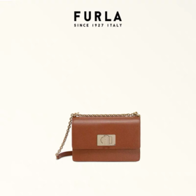 【爆】【3折】1楼FURLA芙拉 1927 MINI  牛皮女式斜挎包 原价3890 现1167元