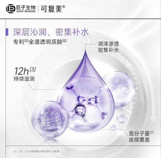 可复美·吨吨【水+乳】透明质酸钠藻萃盈润保湿精华套装补水滋润·精华水120ml+精华乳80ml 商品图3