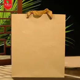 牛皮纸空白手提袋【1斤装】1元1个.整捆50个50元.满300条起免运费