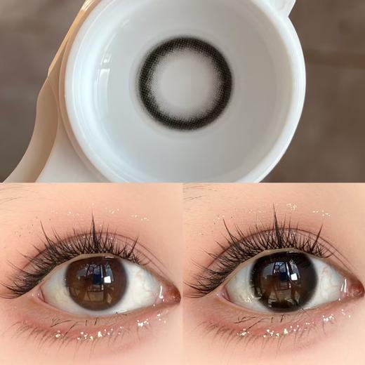 Lvycon 小哭包 水光黑瞳提亮绝绝子 小直径丨微微增大 【年抛型 14.2mm】 商品图0