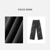 COCO ZONE 100棉美式复古松紧腰百搭休闲裤CC1C1874 商品缩略图2