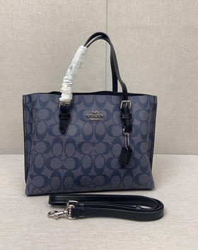 秋冬特惠💰450 coach/蔻驰新款 新色兰色C4250  新款【 Mollie  Tote 25 】小号尺寸托特购物袋