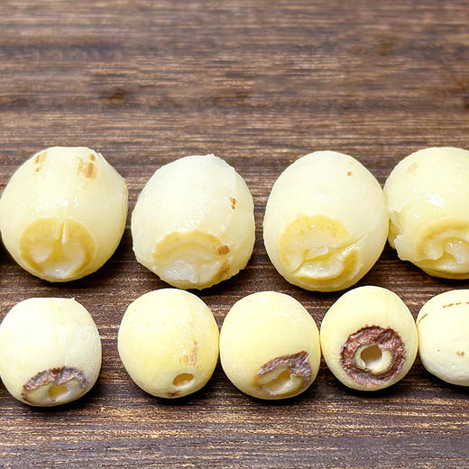 『洪湖老莲子』清香饱满，粉糯绵密，无硫熏、不漂白！自然成熟，物理脱壳，免浸泡、易炖煮！ 商品图7