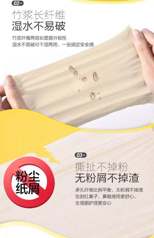 斑布手帕纸12包装（8片/包*4层*12包） 商品图5