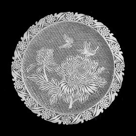 子佩集S999银纯手工制作【花蝶绮梦】花丝盘大师工坊原创设计【DWFG】蝶舞富贵2409