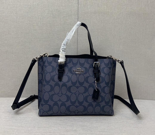 秋冬特惠💰450 coach/蔻驰新款 新色兰色C4250  新款【 Mollie  Tote 25 】小号尺寸托特购物袋 商品图2