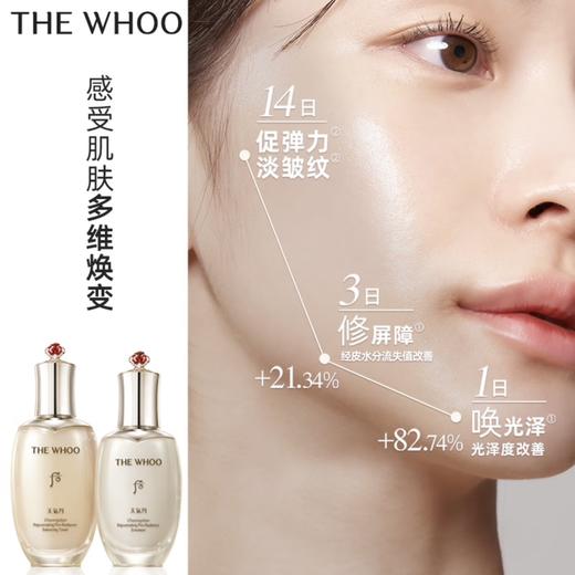 Whoo后天气丹PRO焕活紧颜水乳霜护肤礼盒三件套套装补水保湿淡纹修护深度滋养 商品图2