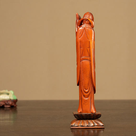 清 黄杨木雕戏曲人物像 商品图3