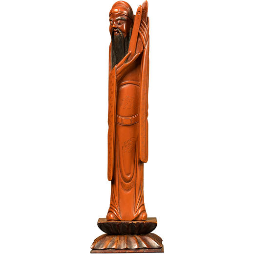 清 黄杨木雕戏曲人物像 商品图5