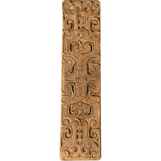 清 五花石雕云雷纹镇纸 商品图5