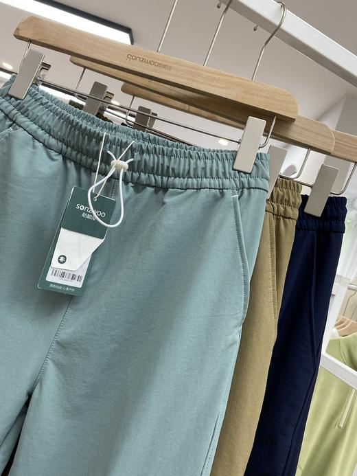 松植屋防泼水工装裤男女同款 春秋款防泼水裤子登山运动休闲裤  膝盖立体捏褶，修饰腿型，巨显瘦！ 商品图4