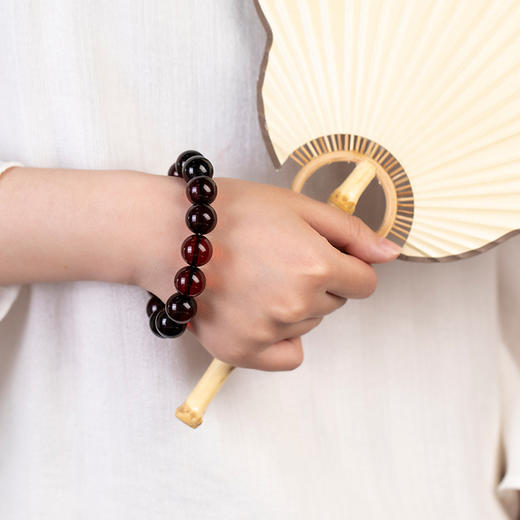高级工艺美术师潘昭亮出品血珀手串 商品图1
