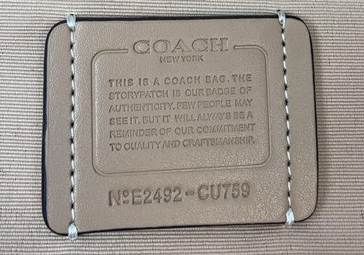 秋冬特惠💰450 coach/蔻驰新款CU759 新马车迷你双面托特包 购物袋 商品图8