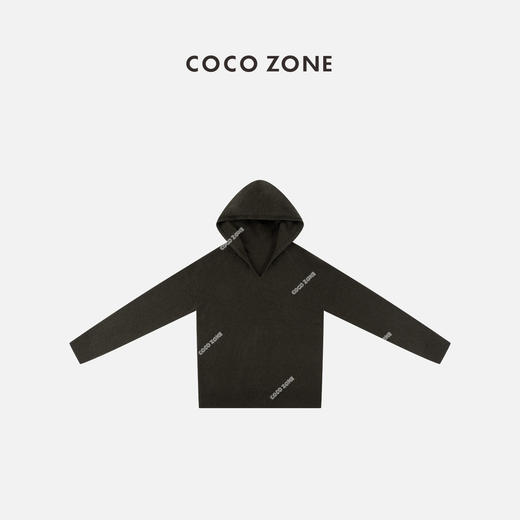 COCO ZONE 简约套头长袖针织衫显瘦百搭上衣CC1C2206 商品图1