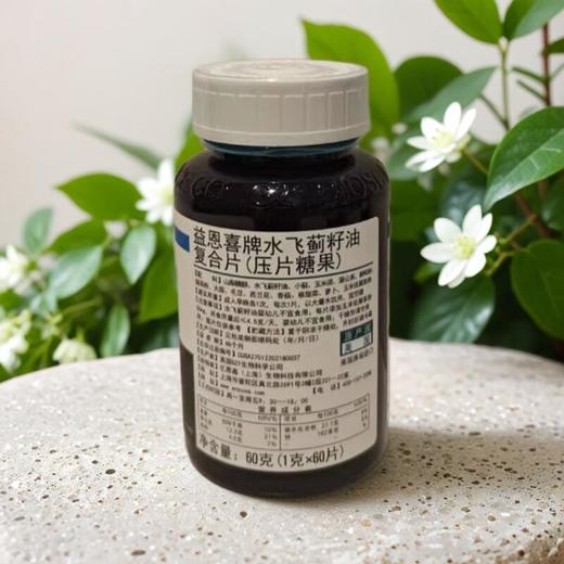 益恩喜牌水飞蓟籽油复合片（压片糖果）60g/瓶 商品图1