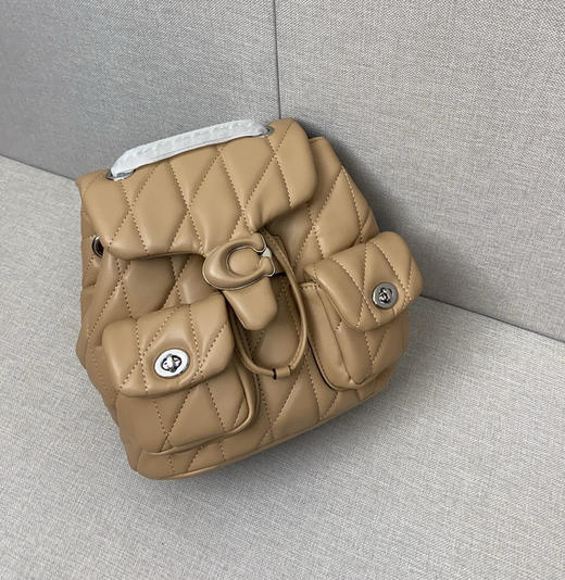 秋冬特惠💰550 Coach/蔻驰新款双肩包新品CU077經典Tabby系列的小背包 商品图3