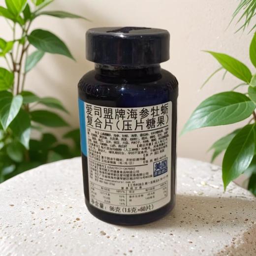 爱司盟牌海参牡蛎复合片（压片糖果）96g/瓶 商品图1