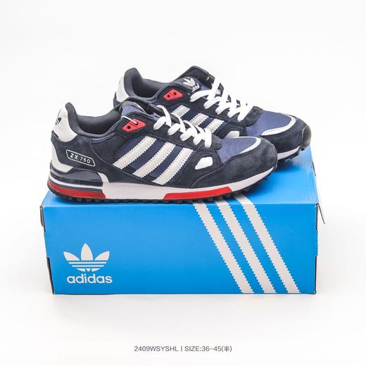 阿迪达斯Adidas originals ZX750 复古休闲百搭运动慢跑鞋 商品图7