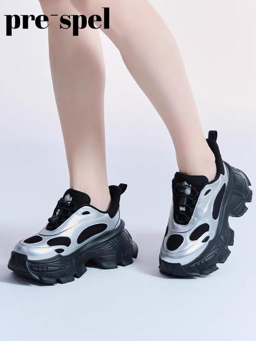 星际锯齿厚底老爹鞋 商品图2