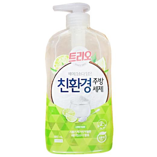 爱敬环保洗洁精小苏打青柠香680ml애경 친환경 베이킹소다 주방세제 라임향 商品图0