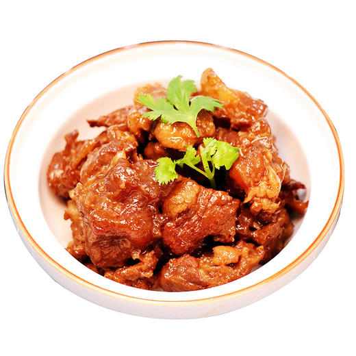 D紫光园筋头巴脑，5袋组合，百年京味，世代传承，精选草原牛肉牛筋，多味香辛料精心调配腌制，香浓软糯，口感丰富，炖着吃，做火锅，吃法多样，肉质酥烂有嚼劲，大块牛肉牛筋，好吃解馋D 商品图1