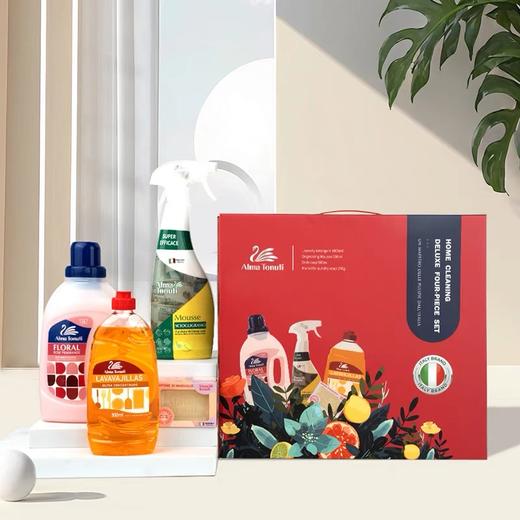 澳士洁四件套红色 商品图0