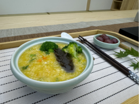 辽参小米南瓜粥