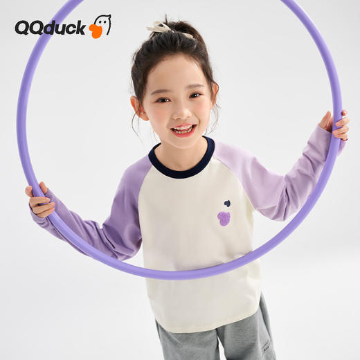 【清仓捡漏】【120-165】【可可鸭】女童春秋长袖T恤时髦百搭 商品图4
