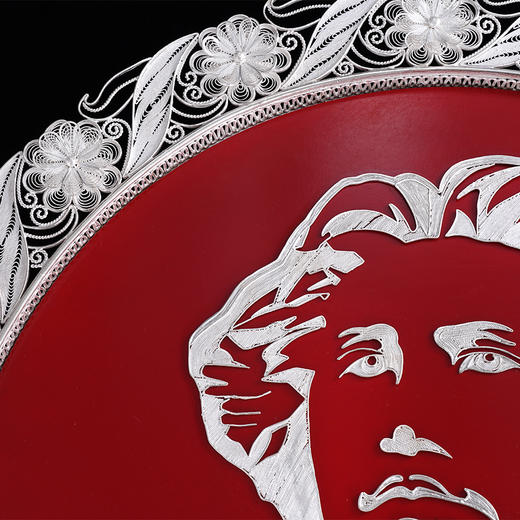 子佩集S999银纯手工制作【橘子洲头】花丝盘纯银摆件大师工坊原创设计【JZZTHSP】2409 商品图8