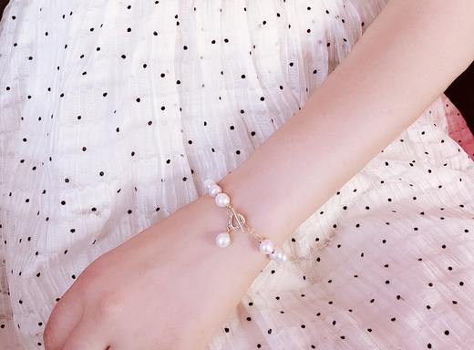 7DAYS复古爱心扣珍珠手链 商品图5