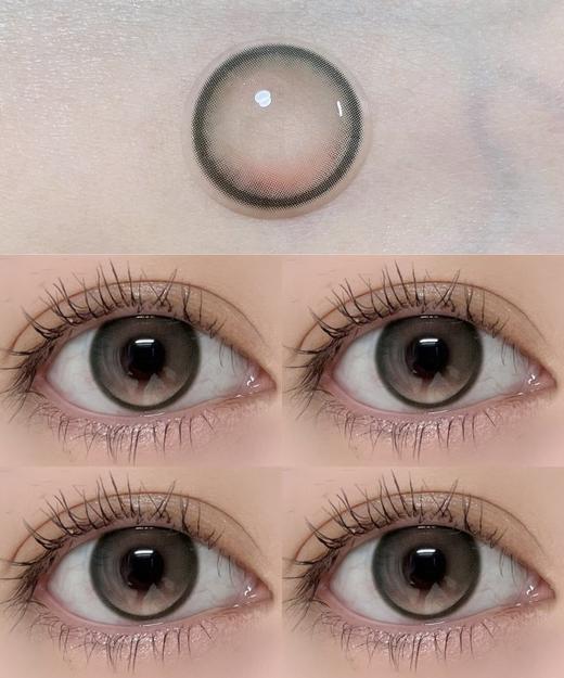 Sugarplum糖豆 半年抛美瞳 桃色心波 14.5mm 商品图0