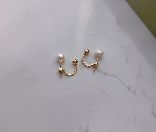 7DAYS两戴豆豆耳钉珍珠耳钉 商品图2