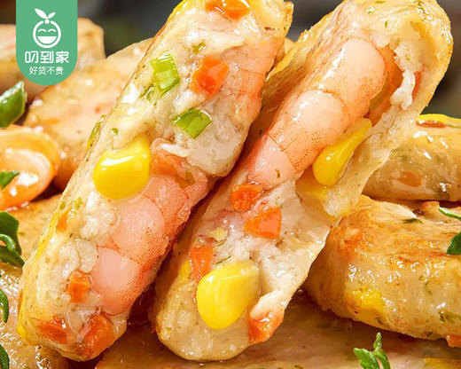 【到手2包】环球水产果蔬虾饼（虾仁≥90%）/2包（单包160g，4个装 ）生产日期：26年2月 商品图4