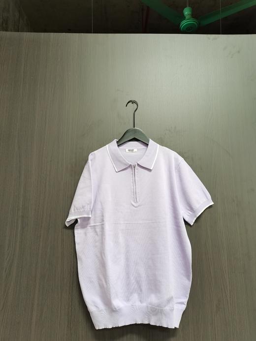 衣领拼色Polo上衣Polo 商品图2