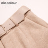 oldcolour春秋款简约气质直筒厚实长款休闲裤女DN13073016 商品缩略图2